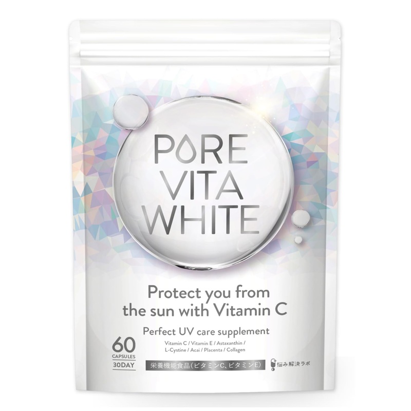 Asahi Group Foods Pure Vita White – 30-Day Vitamin C Beauty Blend Japan Made