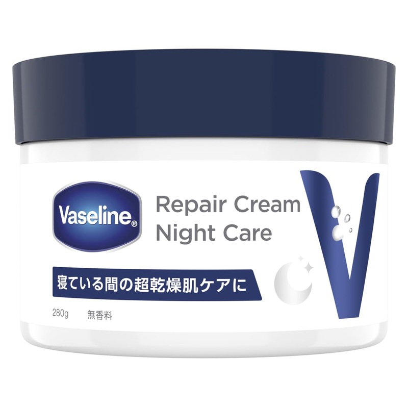 Vaseline Repair Cream Night Care 280G Retinol for Very Dry Skin