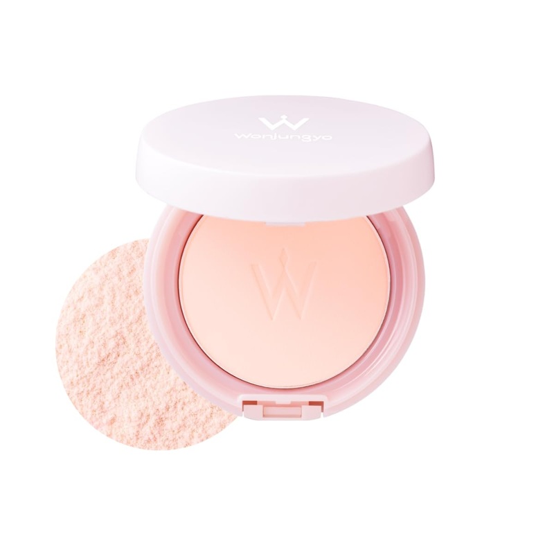 Wonjungyo Airy Filter Pact Pressed Powder 11g – Plain Pink Touch-Up Tone-Up