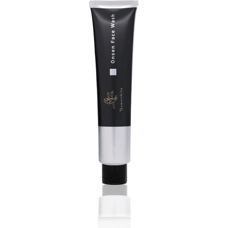 Yumoribito Hot Spring Face Wash with Collagen Vitamin C Plant Extract 5.3 oz by Yumoribito Gyoku Sui