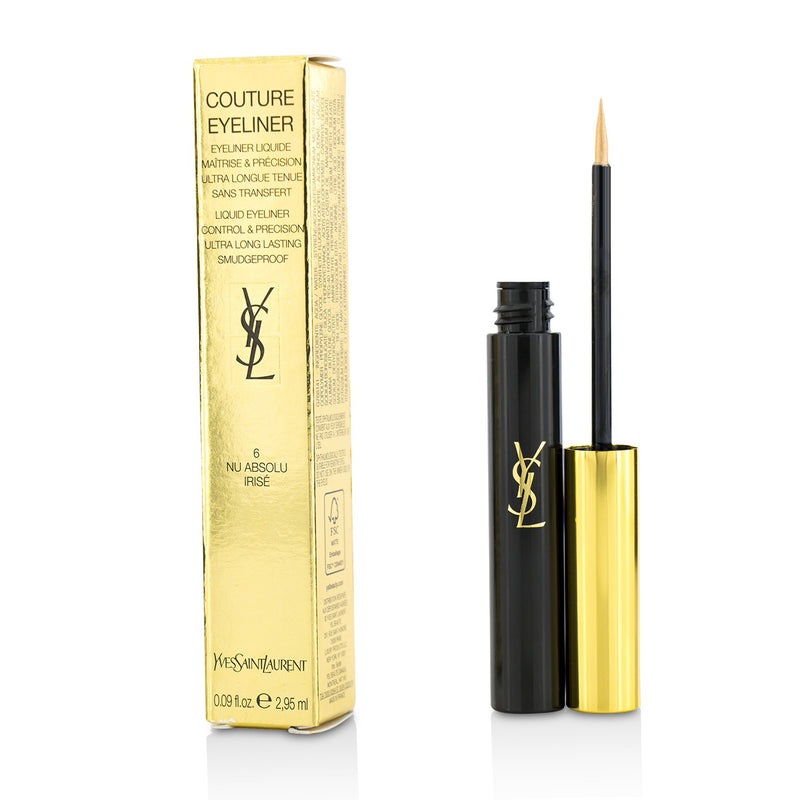 Yves Saint Laurent Couture Liquid Eyeliner – # 4 Brun Essentiel Satine  2.95ml/0.09oz