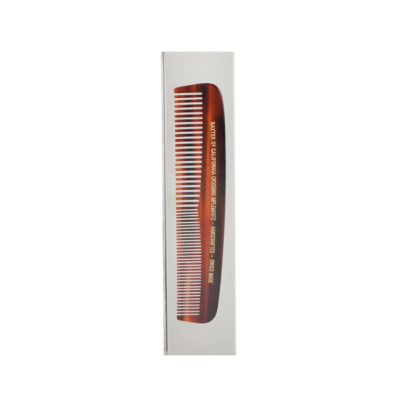 Baxter Of California Beard Comb -3.25” Tortoise (Handcrafted & Swiss Made)