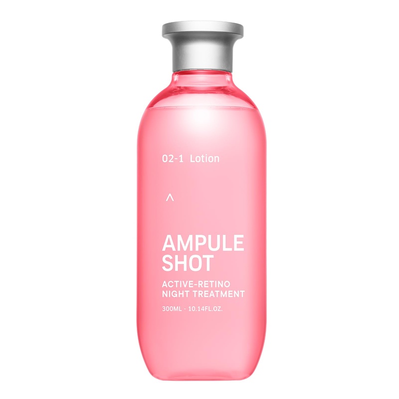 Ampule Shot Active Retino Night Treatment Lotion for Smooth Skin