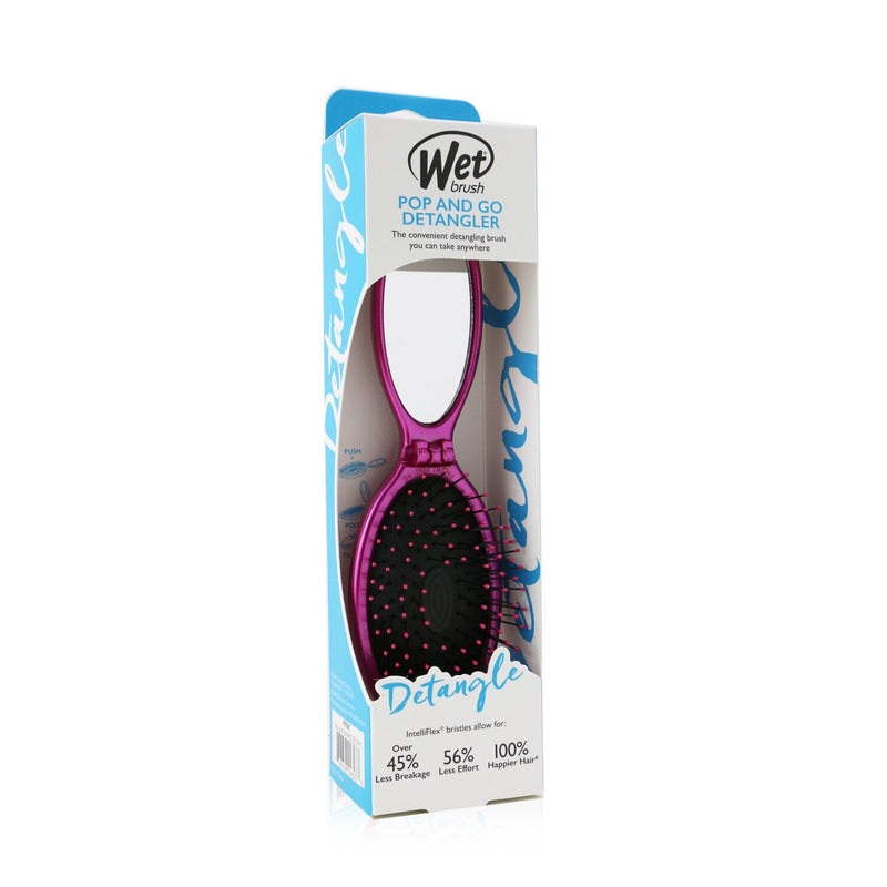Wet Brush Pop and Go Detangler Metallic – # Pink  1pc