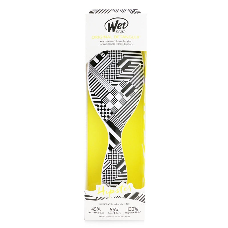 Wet Brush Original Detangler Hipster – # Diagonal Checkers  1pc