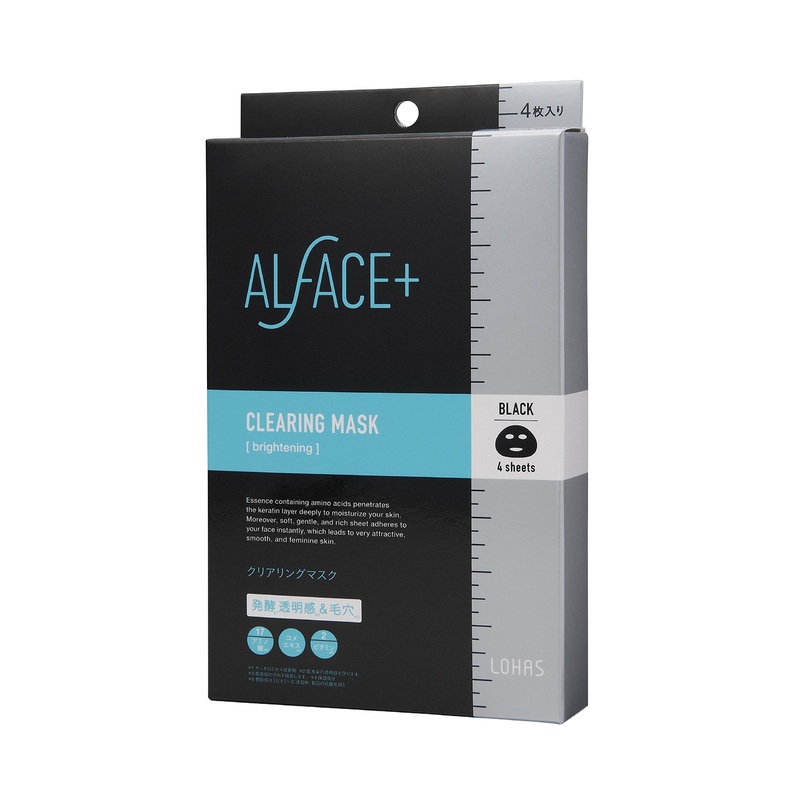 Alface Clearing Face Mask Box – 4 Hydrating Sheet Masks