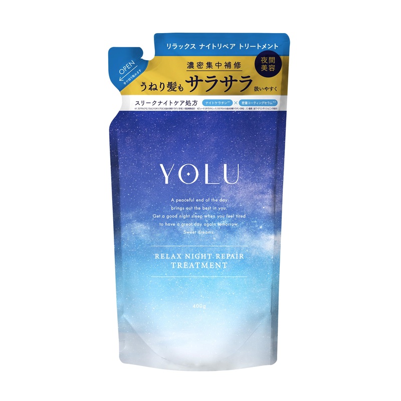 Yolu Relax Night Repair Treatment Refill 400G  Yolu Haircare Essentials