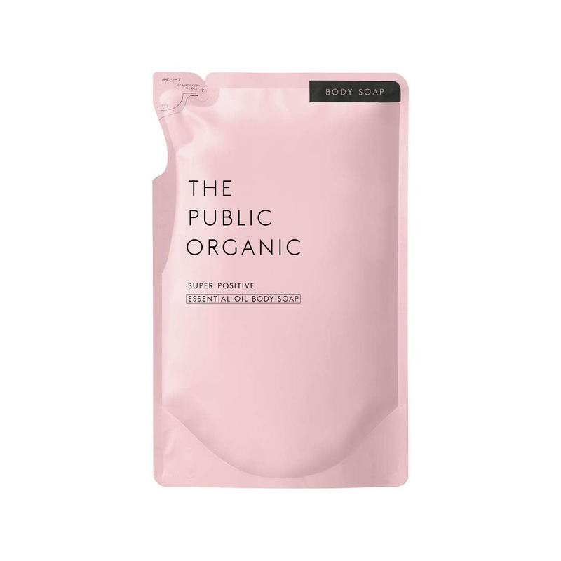 The Public Organic Super Positive Body Soap Refill 400ml – Amino Acid Essential Oil
