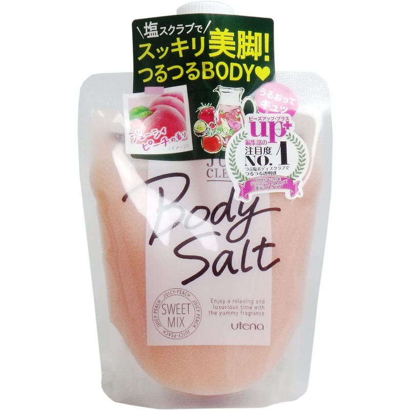 Utena Juicy Cleanse Body Salt Sweet Mix 300g – Exfoliating & Refreshing