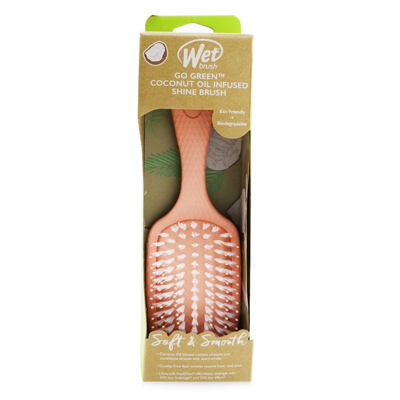 Wet Brush Go Green Oil Infused Shine Enhancer – # Coconut Oil  1pc