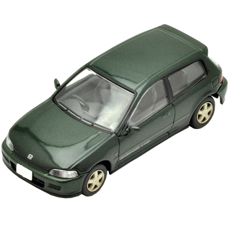 Tomytec Tomica Limited Vintage Honda Civic Sir-S Green Finished Product