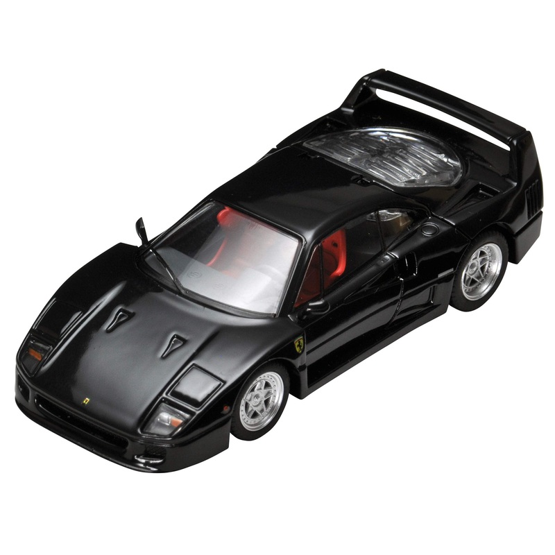 Tomytec Tomica Limited Vintage Neo Ferrari F40 Black 1/64 Scale Model