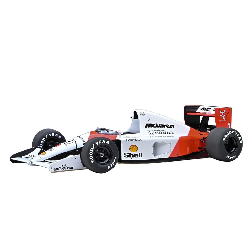 Autoart 1/18 Scale Honda McLaren GP 1991 Ayrton Senna Model with Logo