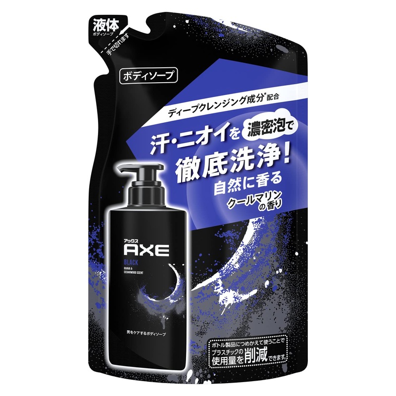 Axe Black Men’s Body Soap Refill 280g Refreshing Cleansing Formula