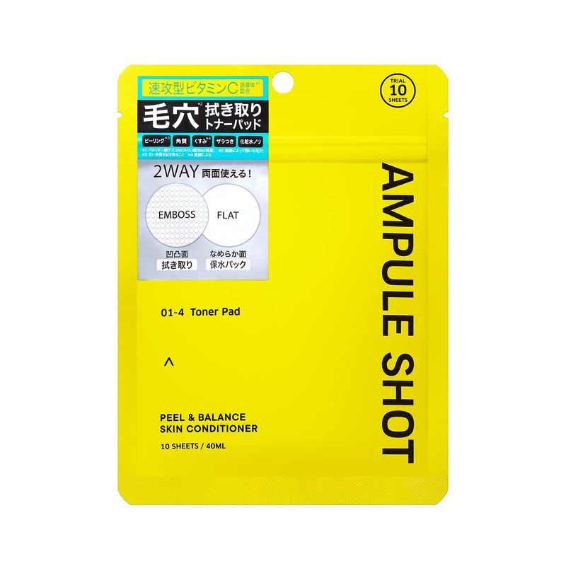 Ampule Shot Peel Balance Skin Toner Pad Trial | Ampule Shot Skin Care