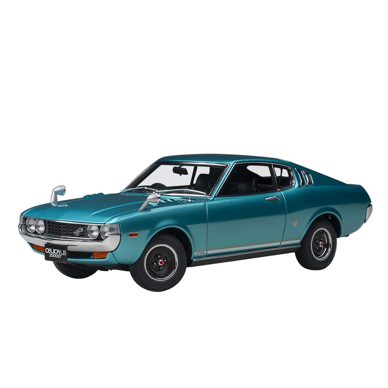 Autoart 1/18 Toyota Celica Liftback 2000Gt (Ra25) 1973 Turquoise Blue