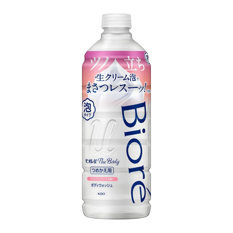 Biore U Brilliant Bouquet Body Foam Refill 440ml