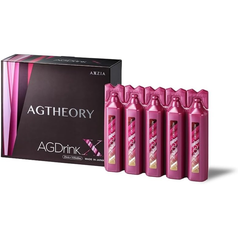 Axxzia Agtheory Marine Collagen Beauty Drink 10-Pack for Radiant Skin