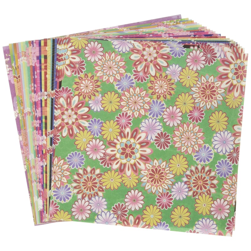 A Shirt Kamiiso Washi Chiyogami Origami Paper 24 Sheets Retro Modern Pattern