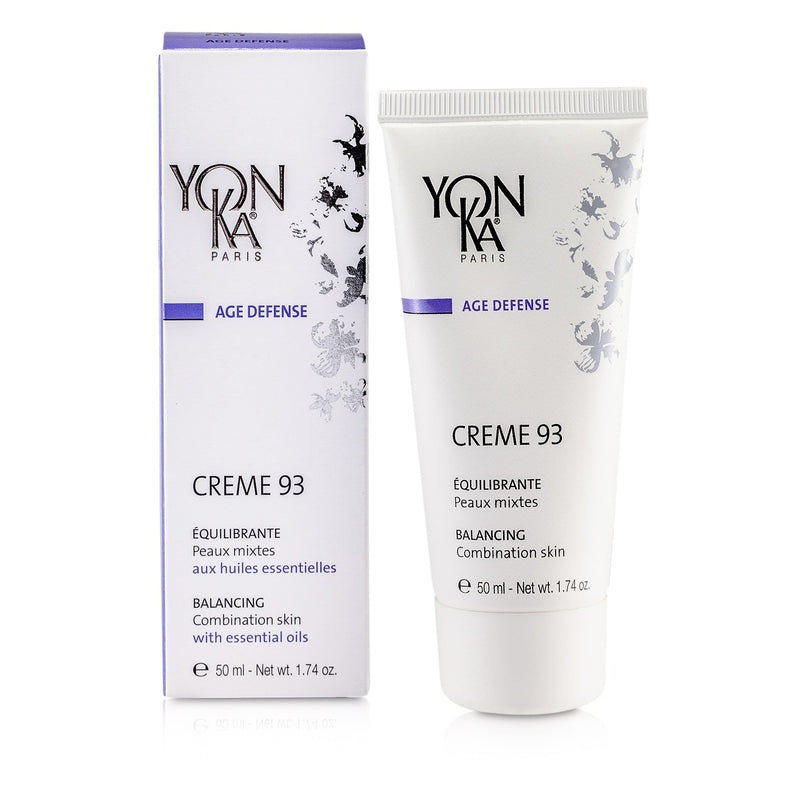 Yonka Age Defense Creme 93 With Essential Oils – Balancing (Combination Skin)  50ml/1.74oz