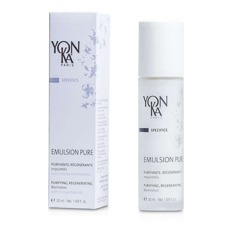 Yonka Specifics Emulsion Pure With 5 Essential Oils – Purifying, Revitalizing (For Blemishes)  50ml/1.69oz