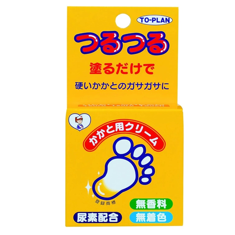 Toplan Heel Cream 30G Medical – Intense Moisture for Cracked Heels