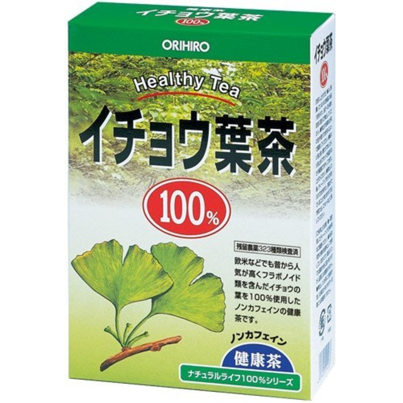 100% Natural Life Orihiro Ginkgo Leaf Tea – 100% Natural 25 Bags 2G Each