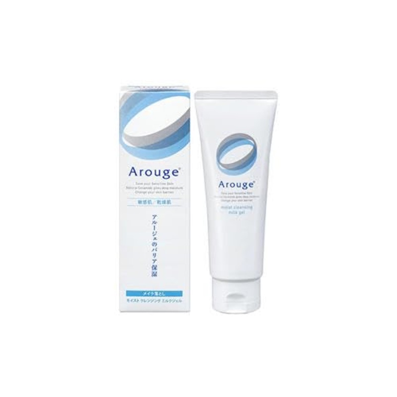 Arouge Moist Cleansing Milk Gel 100G for Sensitive Skin Care.