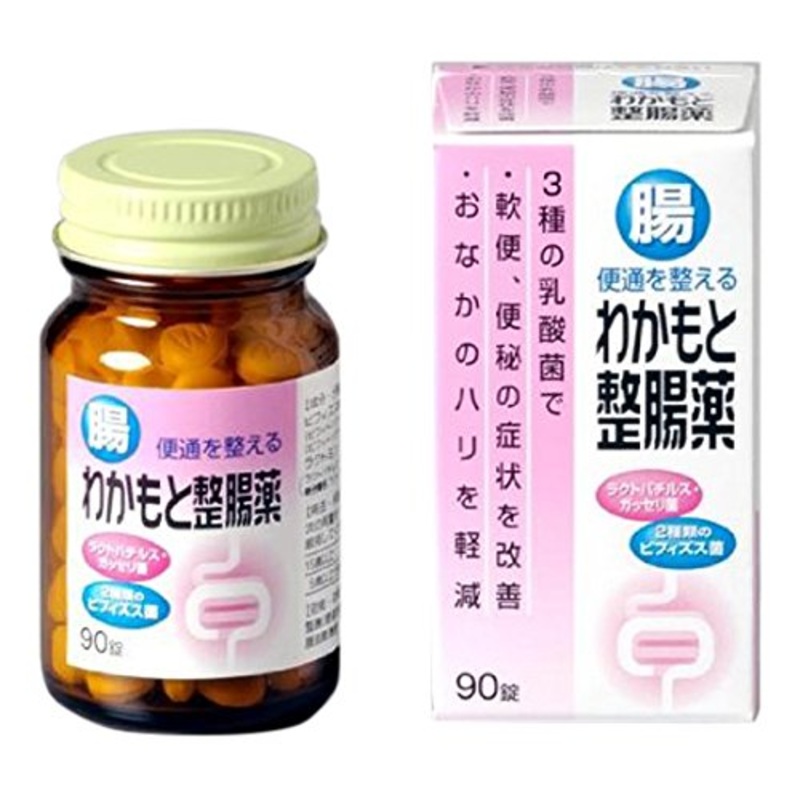 Wakamoto Intestinal Regulatory Medicine 90 Tablets Quasi-Drug Supplement