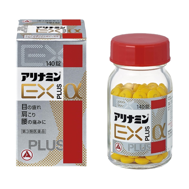 Alinamin Ex Plus  140 Tablets  Premium Class 3 OTC Drug