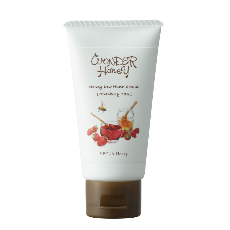 Vecua Honey Wonder Honey Wild Strawberry Hand Cream Thick Moisture