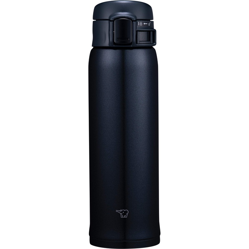 Zojirushi Stainless Steel Canister 473ml Preto Silky Liquid Container