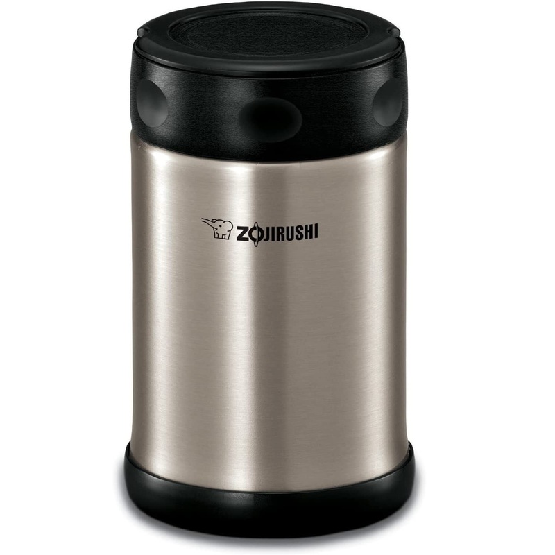 Zojirushi Stainless Steel Food Jar 500ml Black – Thermal Container by Zojirushi