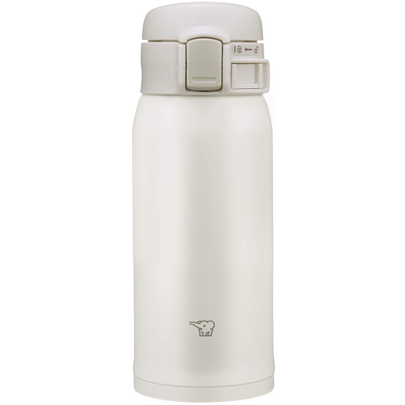 Zojirushi White Stainless Steel 355ml Cup – Leakproof and Portable