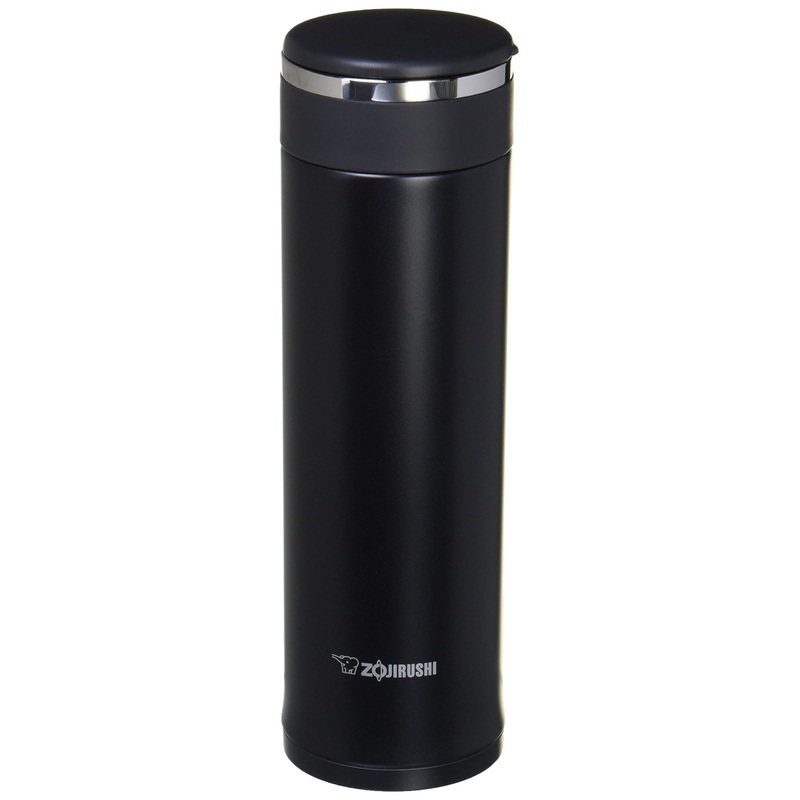 Zojirushi Smart Gray 0.48L Stainless Steel Water Bottle Screw Mug- SM-JE48-HM