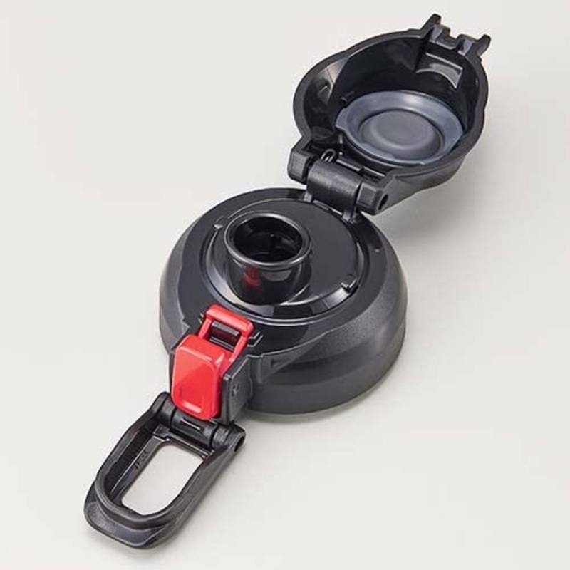 Zojirushi S96 Stainless Steel Water Bottle Replacement Cap Set One-Touch Opening Direct Drinking Red Compatible with Sd-Ha10 Sd-Ha15