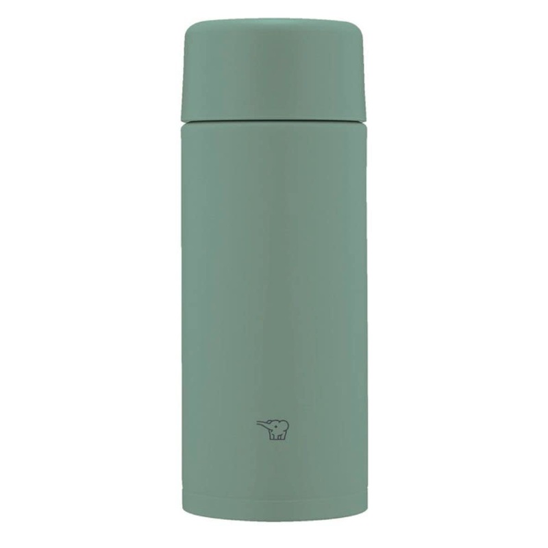Zojirushi Stainless Steel Water Bottle Matte Green Seamless Cap 360Ml – Easy to Clean