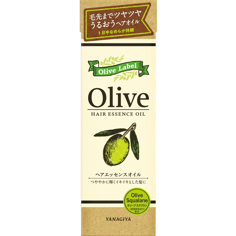Yanagiya Main Store Olive Label Hair Essence Oil 100ml – Premium Care