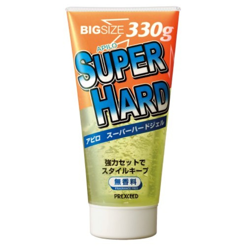 Yanagiya Main Store Apiro Super Hard Gel 330G – Strong Hold Styling Gel