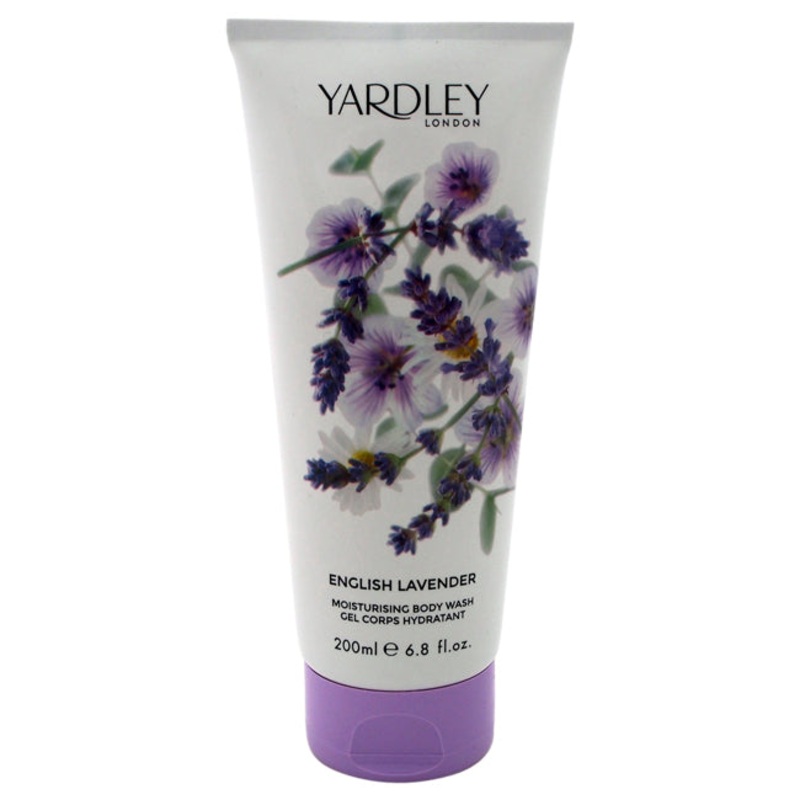 Yardley London English Lavender by Yardley London for Women – 6.8 oz Moisturising Body Wash