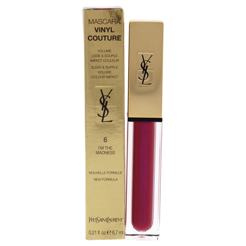 Yves Saint Laurent Mascara Vinyl Couture – 06 Im the Madness by Yves Saint Laurent for Women – 0.21 oz Mascara
