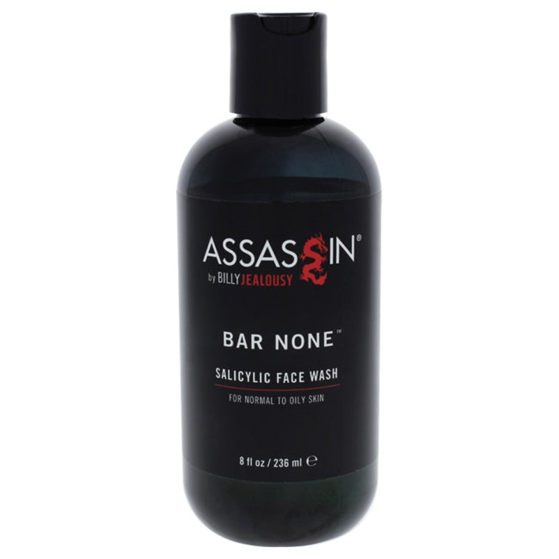 Billy Jealousy Bar None Salicylic Face Wash by Billy Jealousy for Men – 8 oz Cleanser