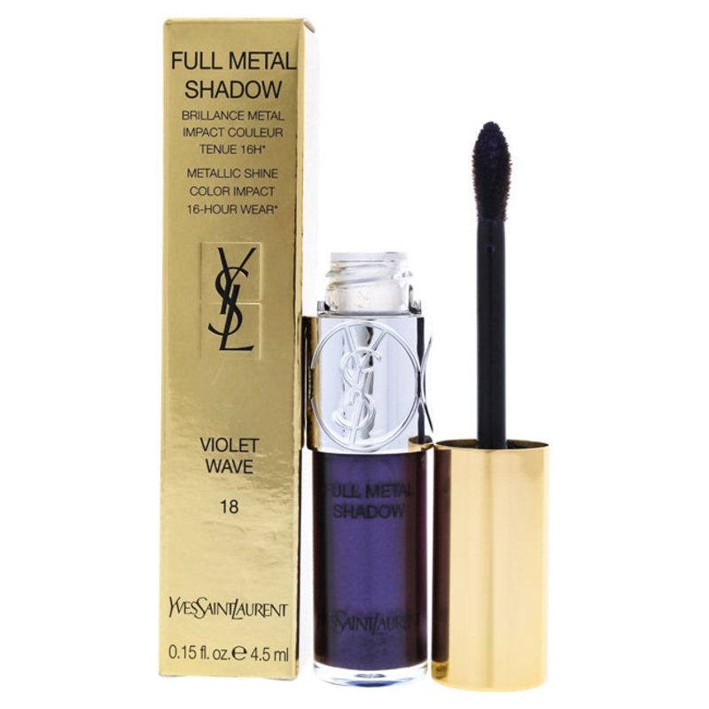 Yves Saint Laurent Full Metal Shadow – 18 Violet Wave by Yves Saint Laurent for Women – 0.15 oz Eyeshadow