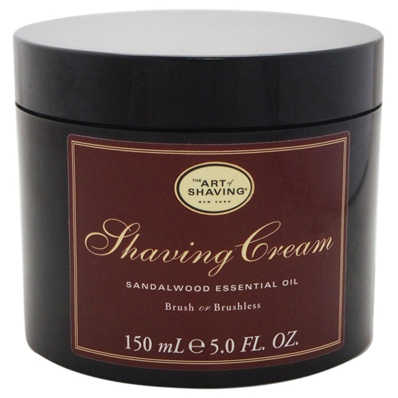 The Art of Shaving Shaving Cream – Sandalwood by The Art of Shaving for Men – 5 oz Shaving Cream (Tester)