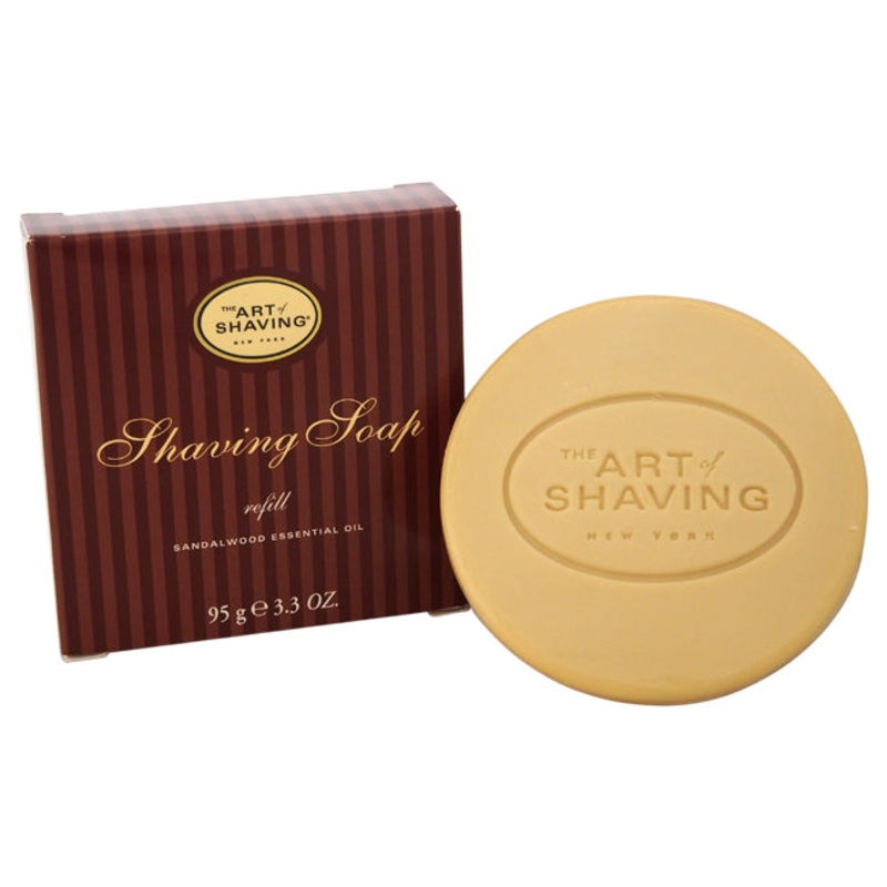 The Art of Shaving Shaving Soap Refill – Sandalwood by The Art of Shaving for Men – 3.3 oz Shaving Soap