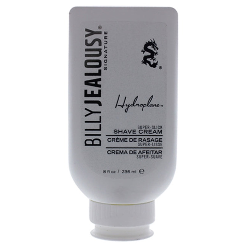 Billy Jealousy Hydroplane Super-Slick Shave Cream by Billy Jealousy for Men – 8 oz Shave Cream