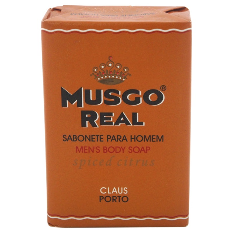 Claus Porto Musgo Real Spiced Citrus Soap by Claus Porto for Men – 5.6 oz Soap