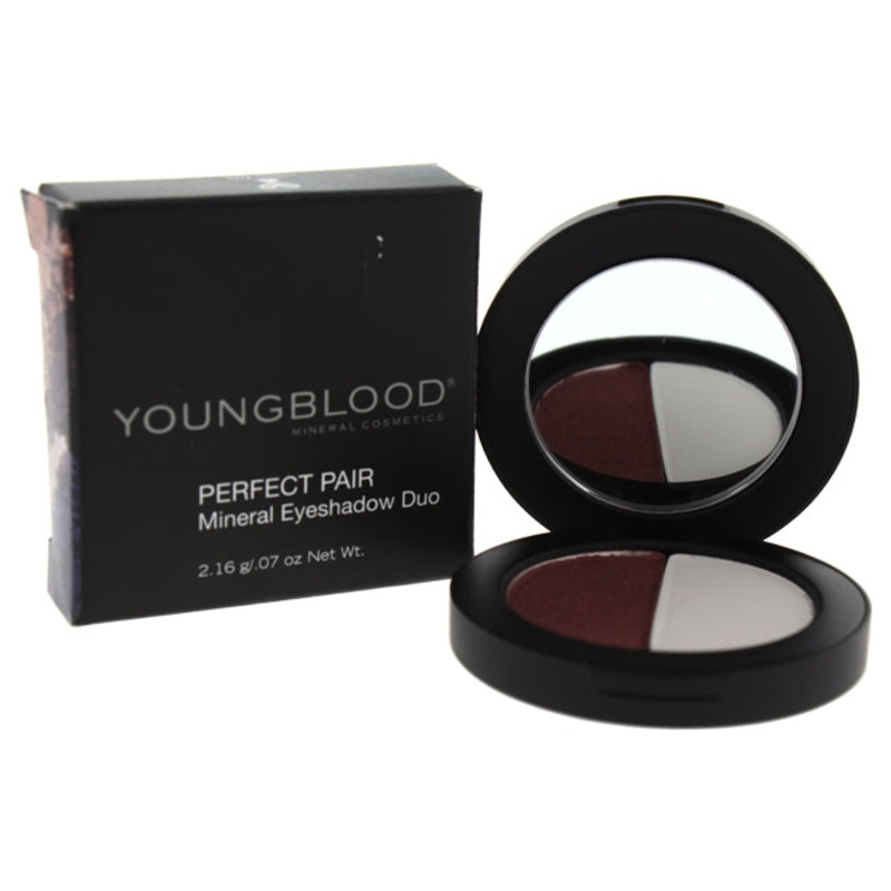 Youngblood Perfect Pair Mineral Eyeshadow Duo – Virtue by Youngblood for Women – 0.07 oz Eyeshadow
