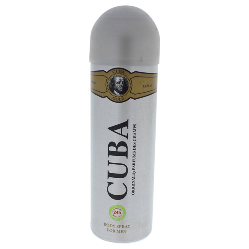 Cuba Cuba Gold by Cuba for Men – 6.6 oz Body Spray