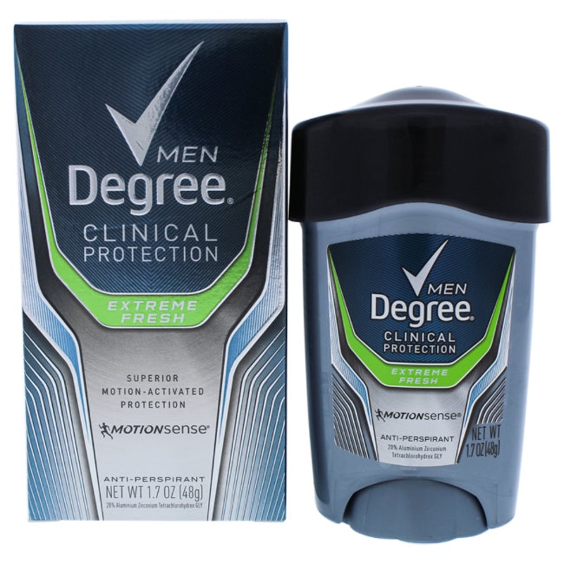 Degree Clinical Protection Extreme Fresh Anti-Perspirant by Degree for Men – 1.7 oz Deodorant Stick